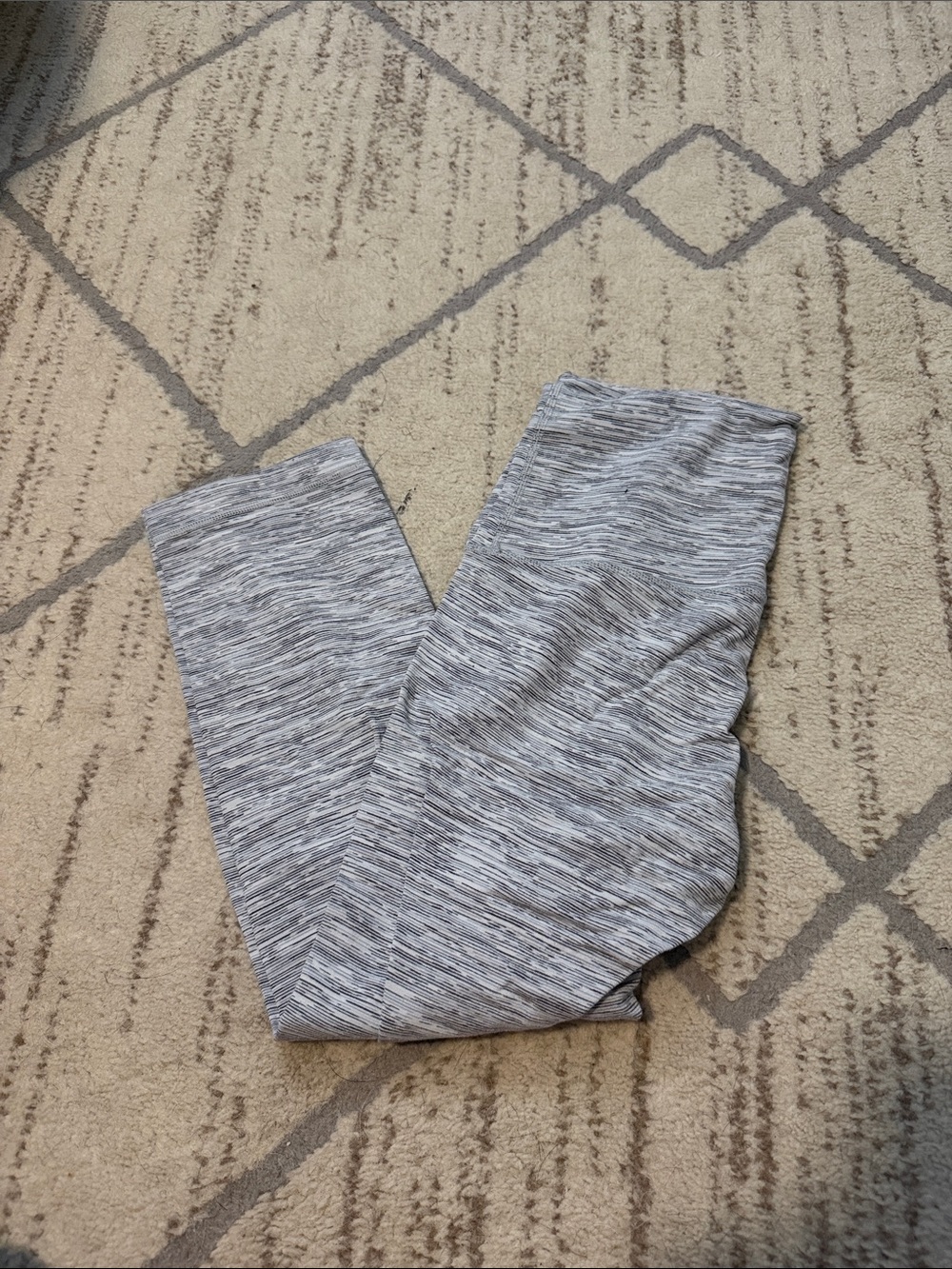 lululemon athletica Gray Space-Dyed Leggings